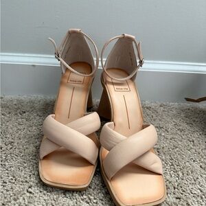 Dolce Vita Women's Nude Heeled Sandals